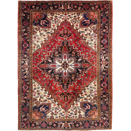 Hand Made Rug Gorawan Persia 206x284 Red Dark B