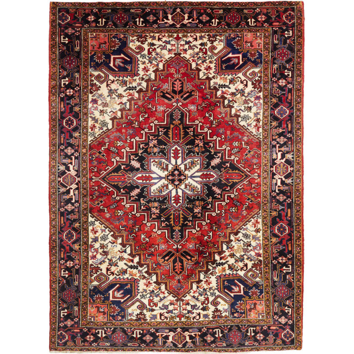 Hand Made Rug Gorawan Persia 206x284 Red Dark B