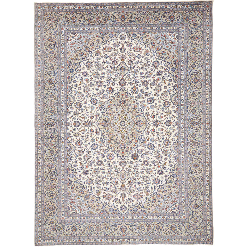 Kashan 297x402 Cm Kashan Persia Hand-carded Wool Cotton