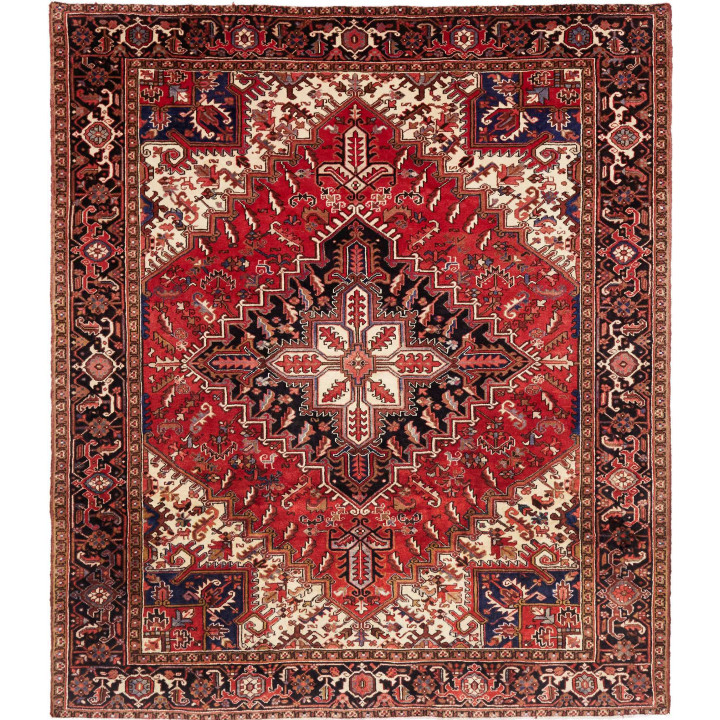 Tappeto Originale Gorawan Persia 240x275 Rosso