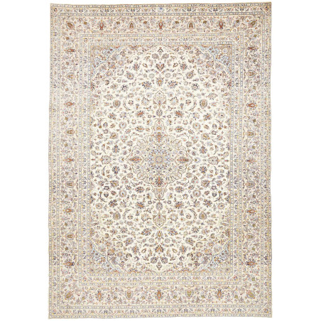 Kashan 252x355 Cm Kashan Persia Hand-carded Wool (warp: