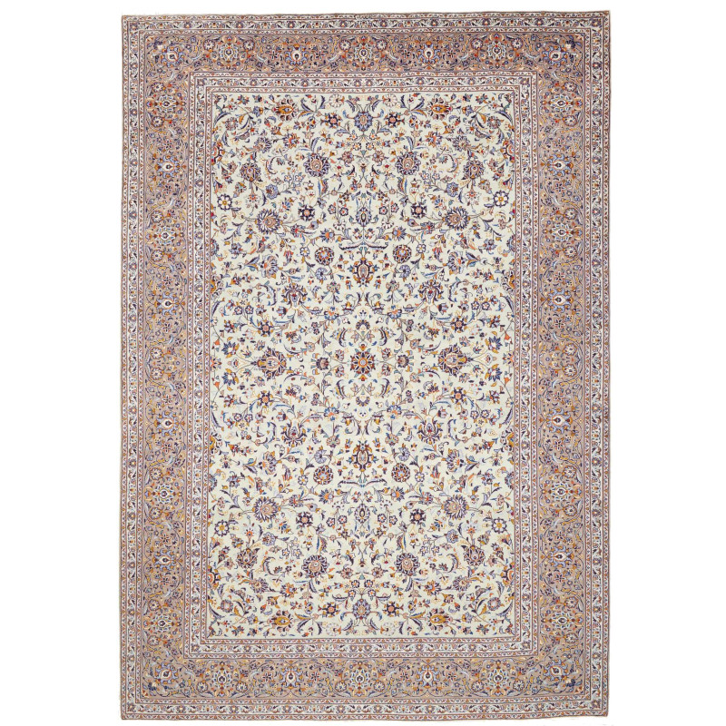 Kashan 296x426 Cm Kashan, Persia, Hand-carded Wool (warp: