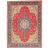 Tabriz 257x348 Cm Tabriz, Persia, Hand-carded Wool (cotton