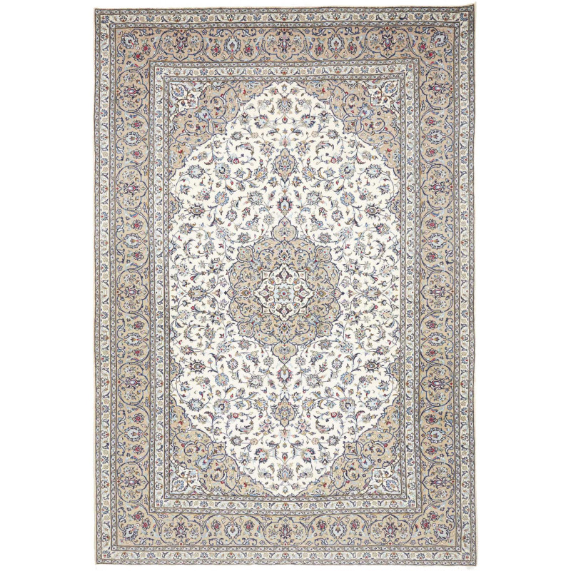 Kashan 250x365 Cm Kashan, Persia, Hand-carded Wool (warp: