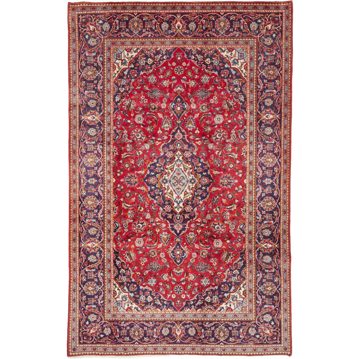 Hand Made Rug Ardakan Persia 198x314 Red Midnig