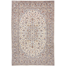 Tappeto Originale Kashan Persia 200x303 Avorio