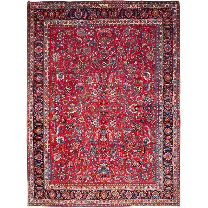 Mashad 302x402 Cm Mashad Persia Hand-carded Wool Cotton