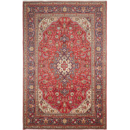 Tappeto Originale Tabriz Persia 198x293 Rosso A