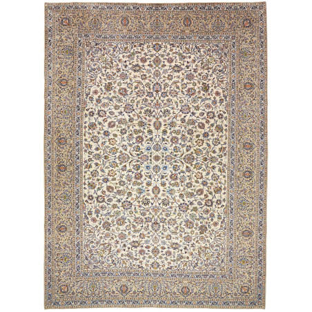 Kashan 285x392 Cm Kashan, Persia, Hand-carded Wool (warp:
