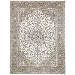 Kashan 300x397 Cm Kashan, Persia, Hand-carded Wool (warp: