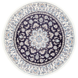 Nain Kashmar 242x252 Cm Nain Kashmar, Persia, Hand-carded