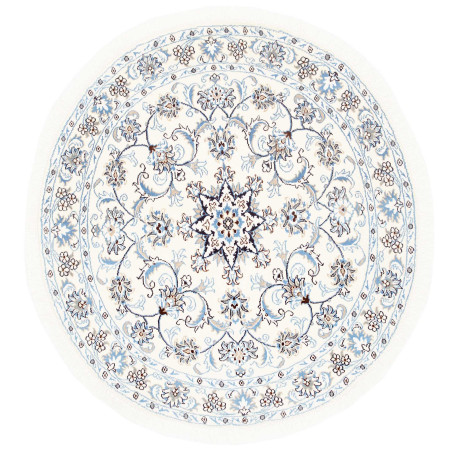 Nain Kashmar 142x145 Cm Nain Kashmar, Persia, Hand-carded