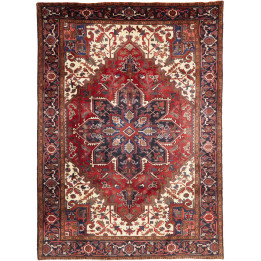 Tappeto Originale Gorawan Persia 210x287 Rosso