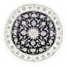 Nain Kashmar 140x140 Cm Nain Kashmar, Persia, Hand-carded