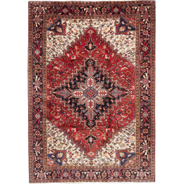 Hand Made Rug Gorawan Persia 212x302 Red Dark B