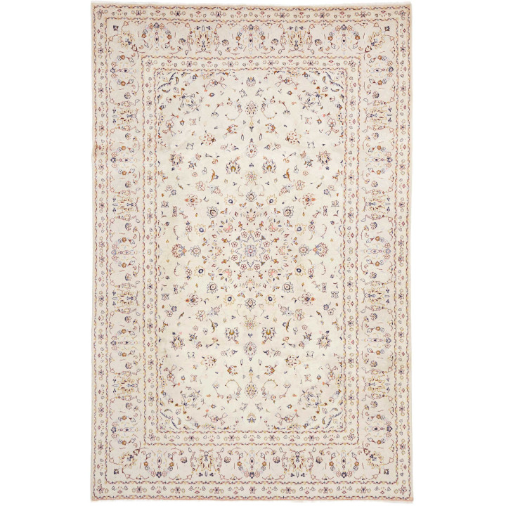 Tappeto Originale Kashan Persia 200x307 Avorio