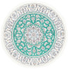 Nain Kashmar 197x200 Cm Nain Kashmar Persia Hand-carded Wool