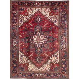 Tappeto Originale Gorawan Persia 223x297 Rosso