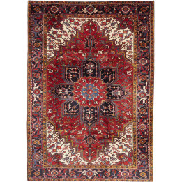 Hand Made Rug Gorawan Persia 206x290 Red Dark B