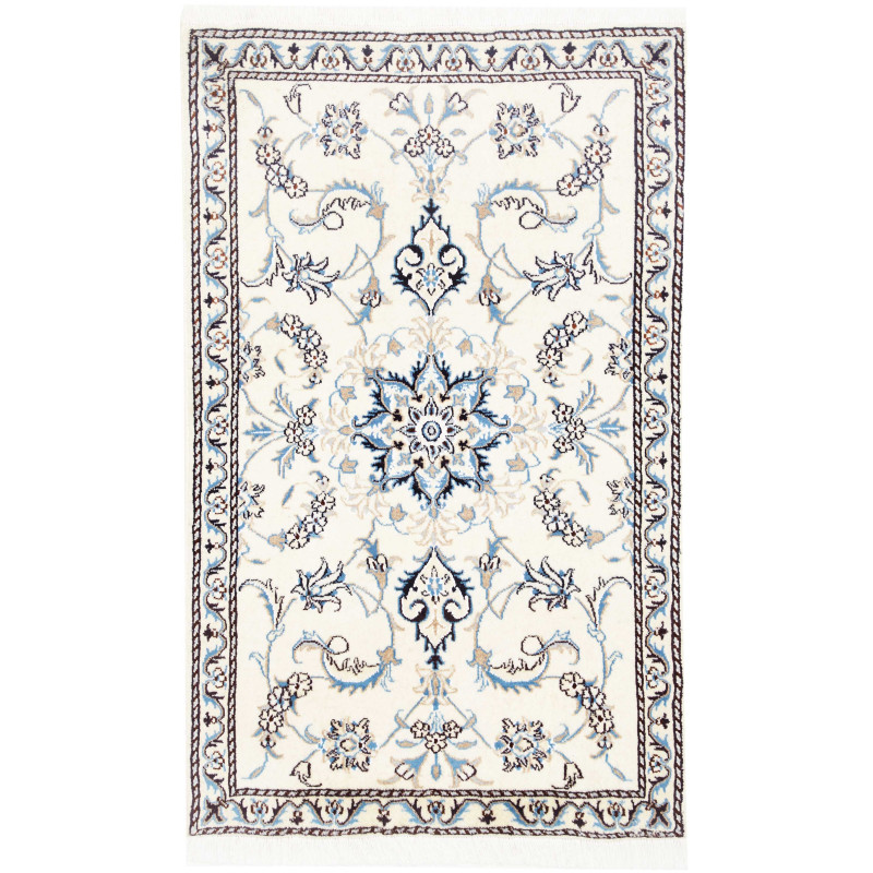 Nain Kashmar 88x143 Cm Nain Kashmar, Persia, Hand-carded