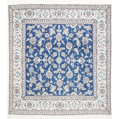 Nain Kashmar 196x210 Cm Nain Kashmar Persia Hand-carded Wool