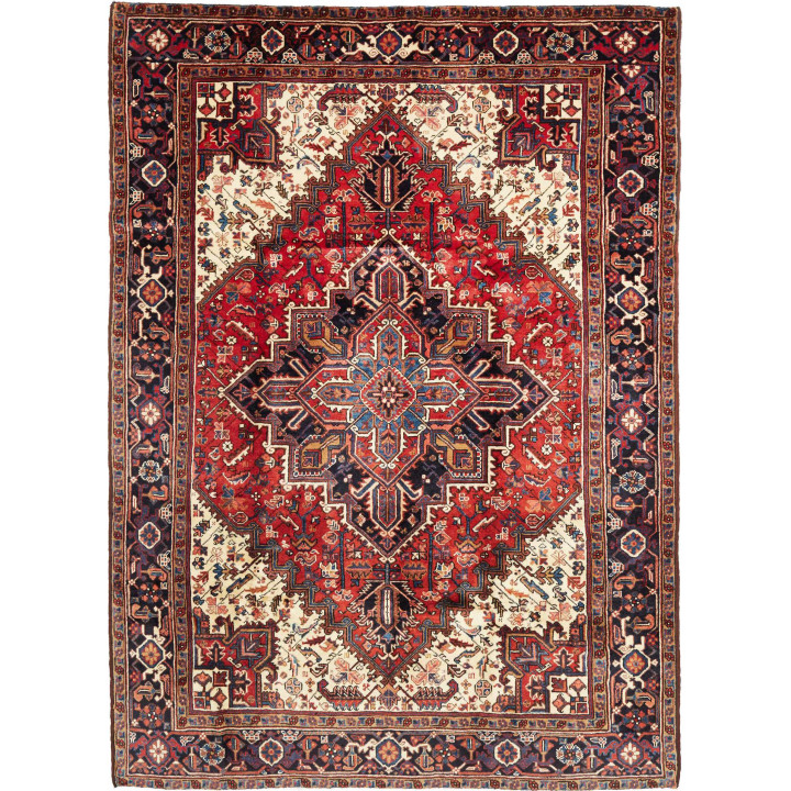 Hand Made Rug Gorawan Persia 207x280 Red Ivory