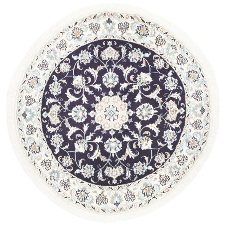 Nain Kashmar 130x134 Cm Nain Kashmar, Persia, Hand-carded