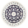 Nain Kashmar 130x134 Cm Nain Kashmar, Persia, Hand-carded