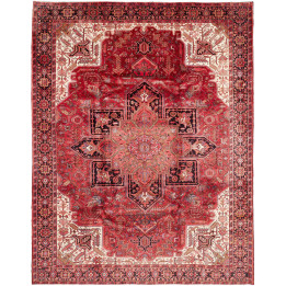 Hand Made Rug Gorawan Persia 256x324 Red Ivory