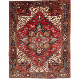 Tappeto Originale Gorawan Persia 244x308 Rosso
