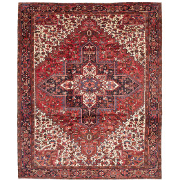 Hand Made Rug Gorawan Persia 280x342 Red Ivory