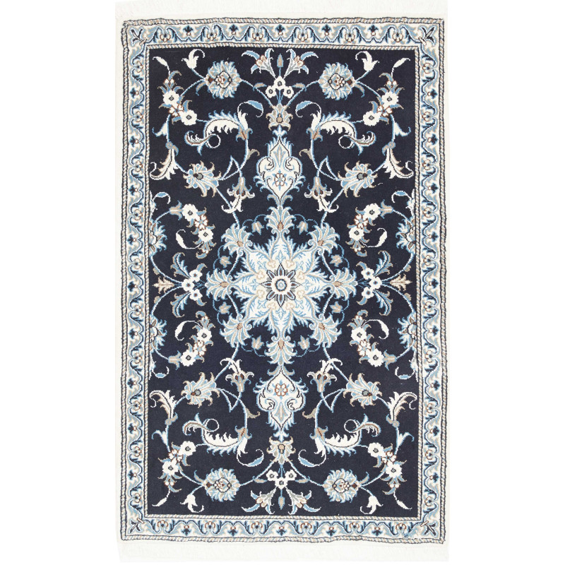 Nain Kashmar 77x140 Cm Nain Kashmar, Persia, Hand-carded