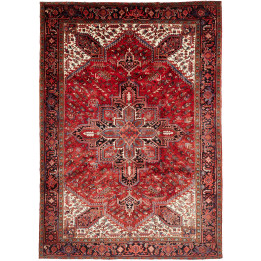 Tappeto Originale Gorawan Persia 252x358 Rosso