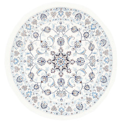 Nain Kashmar 140x142 Cm Nain Kashmar, Persia, Hand-carded