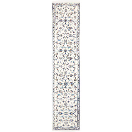 Nain Kashmar 77x380 Cm Nain Kashmar, Persia. Hand-carded