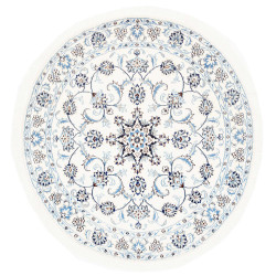 Nain Kashmar 140x150 Cm Nain Kashmar, Persia, Hand-carded