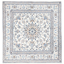 Nain Kashmar 194x200 Cm Nain Kashmar, Persia, Hand-spun Wool