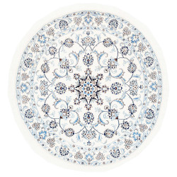 Nain Kashmar 140x150 Cm Nain Kashmar, Persia, Hand-carded