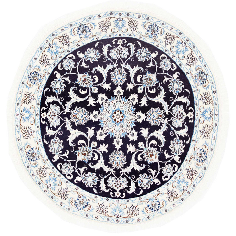 Nain Kashmar 140x145 Cm Nain Kashmar, Persia, Hand-carded