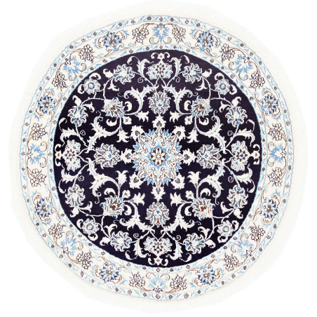Nain Kashmar 140x145 Cm Nain Kashmar, Persia, Hand-carded