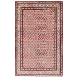 Moud 153x245 Cm Moud, Persia, Hand-carded Wool, Cotton,
