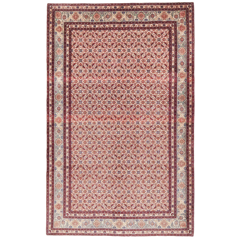 Moud 153x245 Cm Moud, Persia, Hand-carded Wool, Cotton,