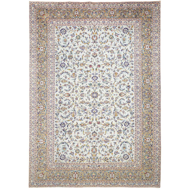 Kashan 300x428 Cm Kashan, Persia, Hand-carded Wool (warp: