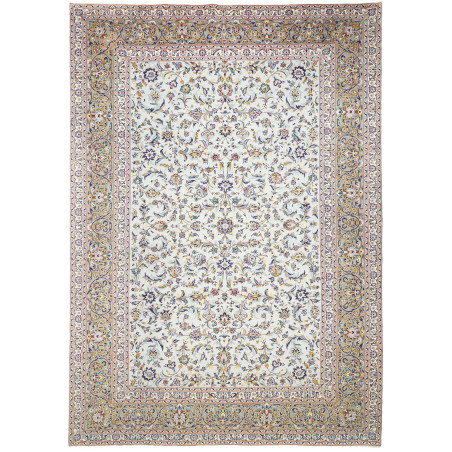 Kashan 300x428 Cm Kashan, Persia, Hand-carded Wool (warp: