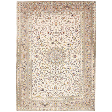 Kashan 250x347 Cm Kashan, Persia, Hand-carded Wool (cotton