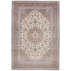 Kashan 253x365 Cm Kashan, Persia, Hand-carded Wool (warp: