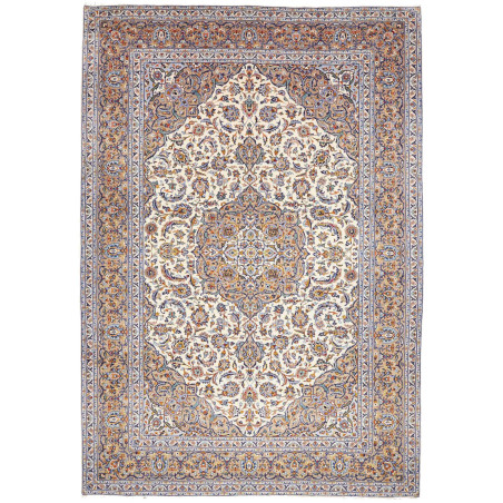 Kashan 253x365 Cm Kashan, Persia, Hand-carded Wool (warp: