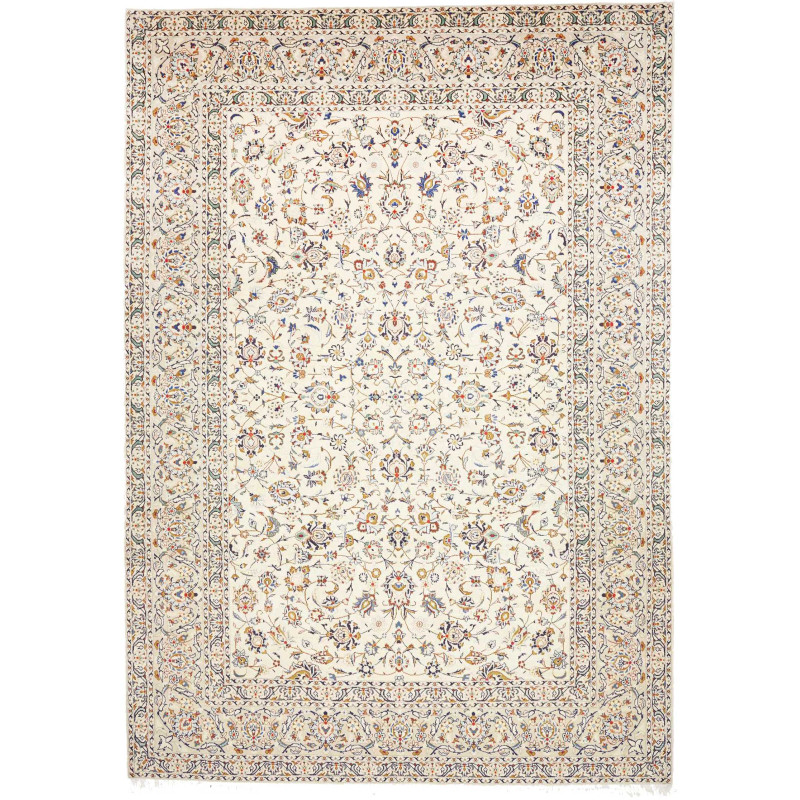 Kashan 250x353 Cm Kashan, Persia, Hand-carded Wool (warp: