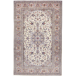 Tappeto Originale Kashan Persia 203x315 Avorio