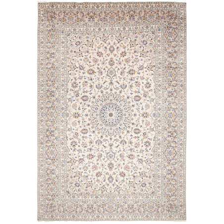 Kashan 243x356 Cm Kashan, Persia, Hand-carded Wool (cotton